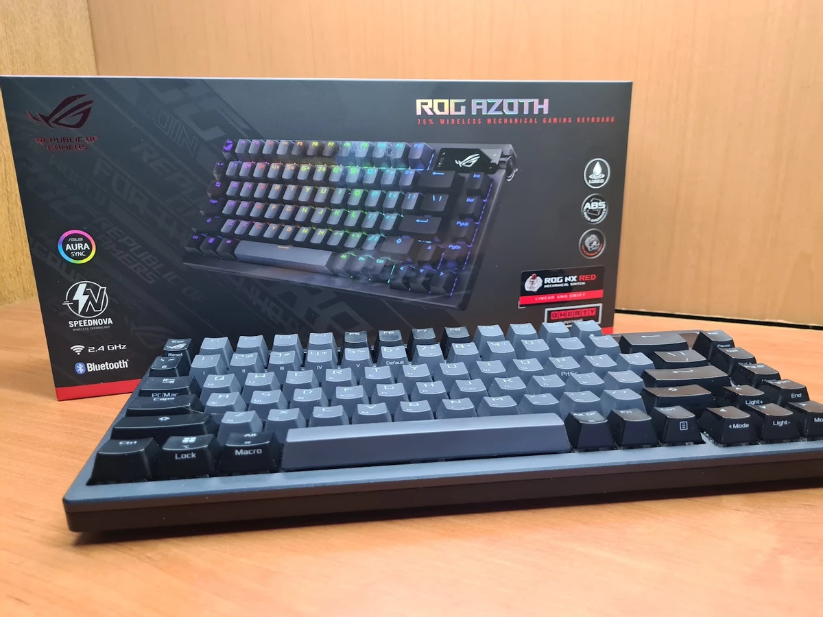 Обзор беспроводной клавиатуры ASUS ROG Azoth