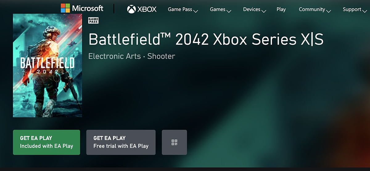 FIFA 22 и Battlefield 2042 могут появиться в Xbox Game Pass