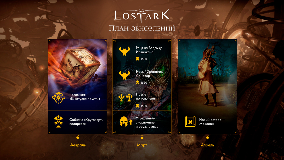 Русскоязычная версия MMORPG Lost Ark получила план обновлений на три месяца
