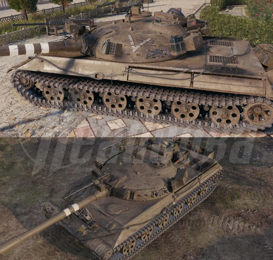 В World of Tanks изменили платный скин, испугавшись литеры V