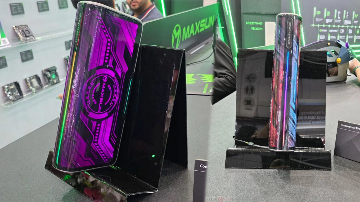 MaxSun представила концепт видеокарты с незаметным жидкостным охлаждением