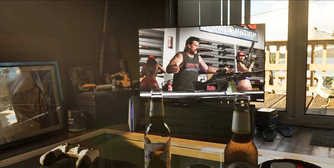 Второй трейлер GTA 6 разрывает Ютуб — фанаты углядели отсылку к PS5 и теперь ждут коллаборацию на релизе Второй трейлер GTA 6 разрывает Ютуб — фанаты углядели отсылку к PS5 и теперь ждут коллаборацию на релизе