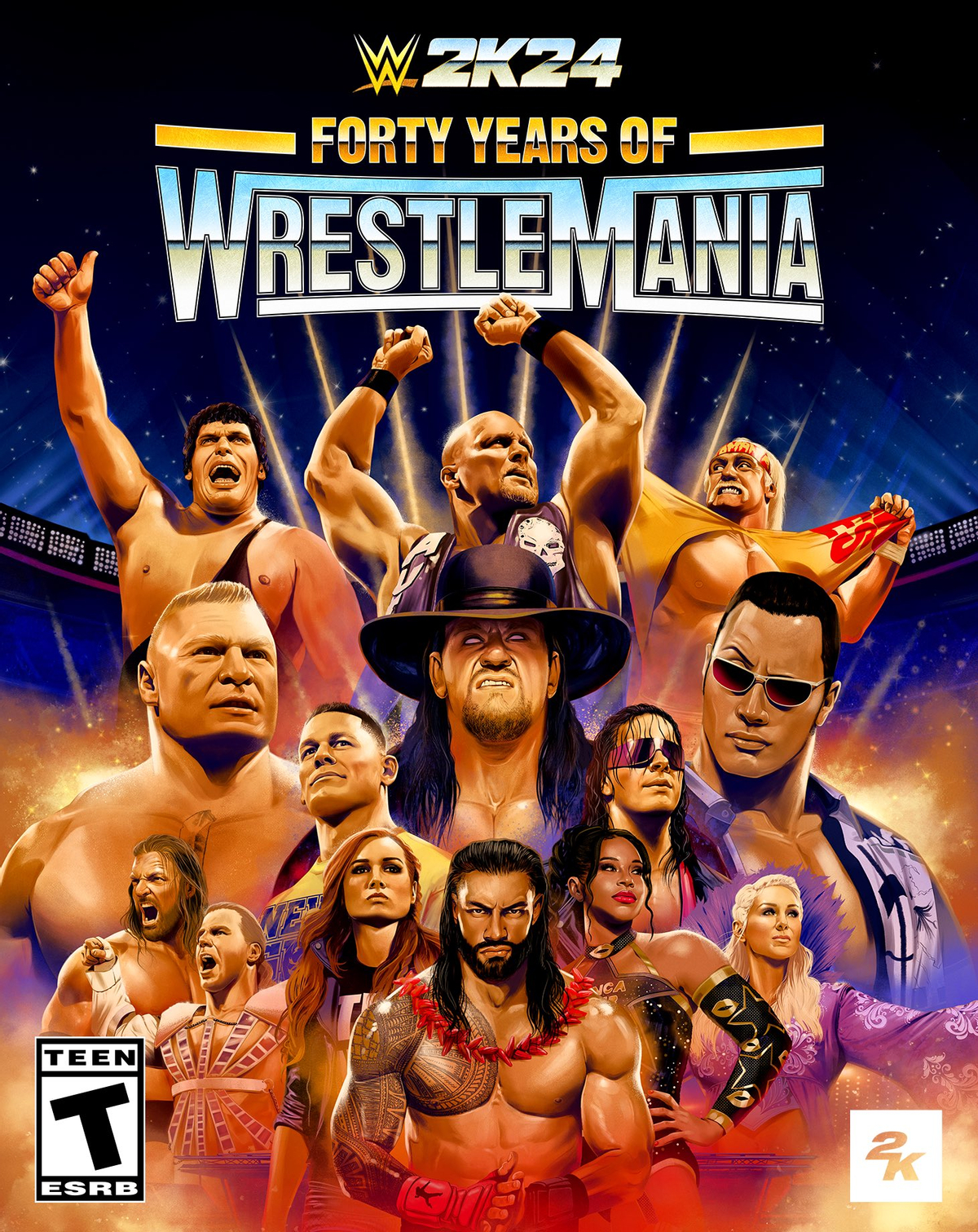 Анонсирована WWE 2K24 — Коди Роудс против Романа Рейнса и 200 легенд рестлинга