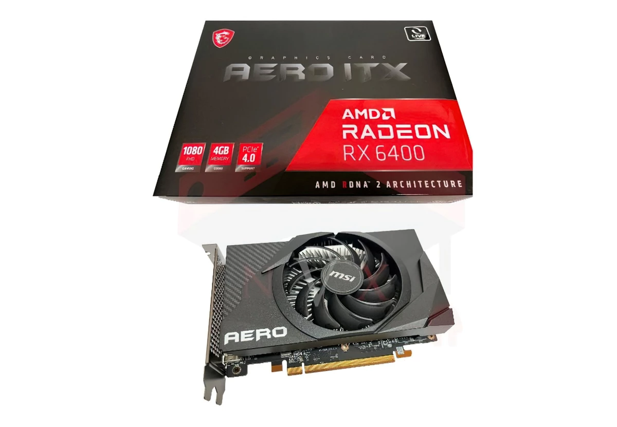 В сети заметили видеокарту AMD Radeon RX 6400 от MSI за 256 долларов В сети заметили видеокарту AMD Radeon RX 6400 от MSI за 256 долларов