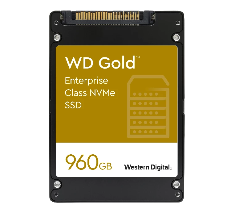 Новый SSD-накопитель WD Gold NVMe от компании Western Digital