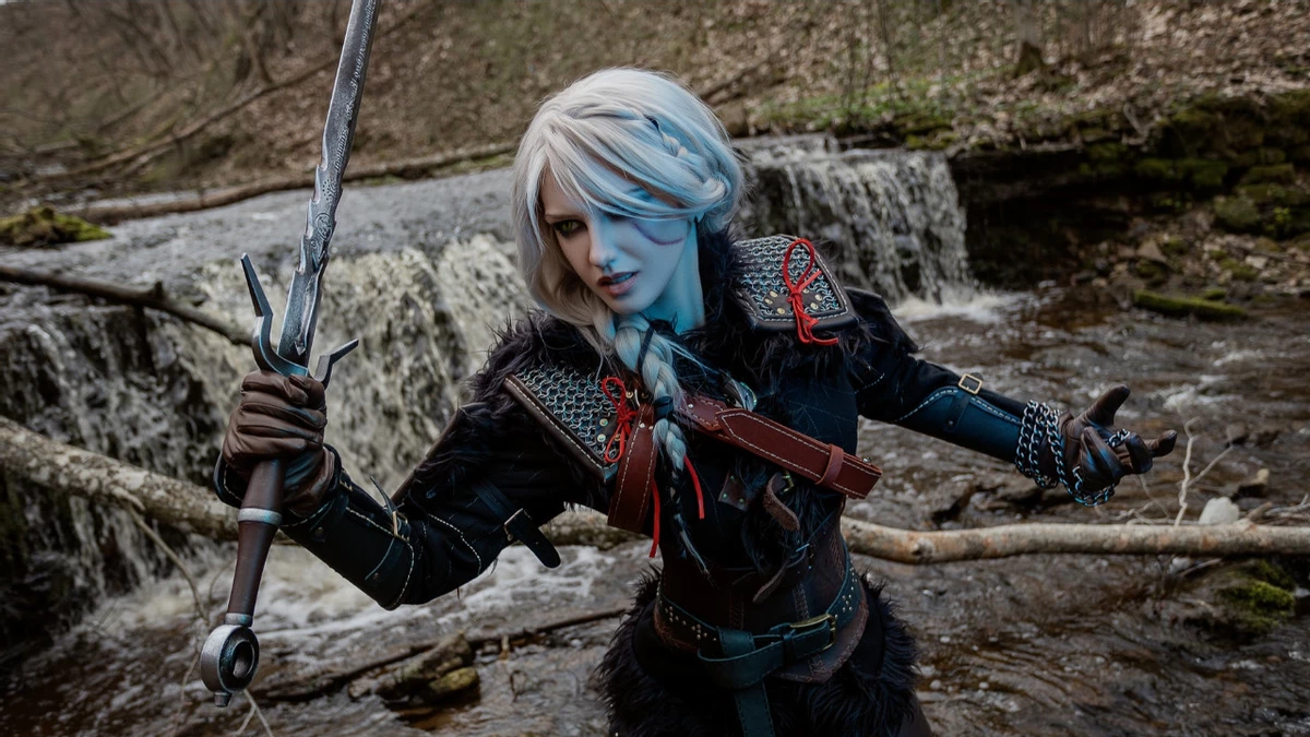 Атмосферный косплей Цири из Ведьмака 4 от Waterloo Cosplay Атмосферный косплей Цири из Ведьмака 4 от Waterloo Cosplay