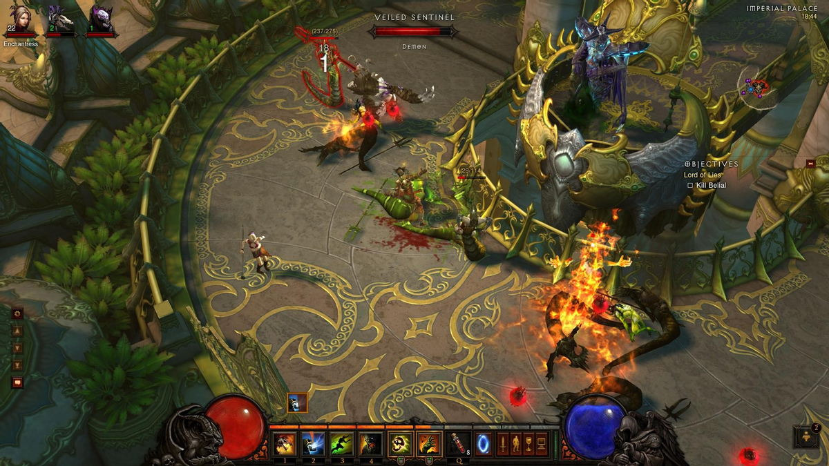 Скриншоты игры Diablo III.