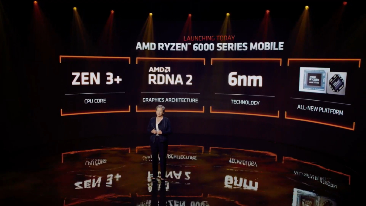 [CES2022] AMD Ryzen 6000 для ноутбуков - USB 4, DDR5 и графика RDNA 2
