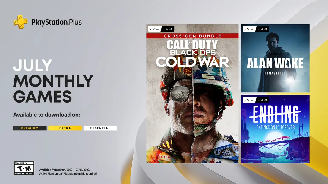 Sony представила июльскую подборку игр для подписчиков PlayStation Plus