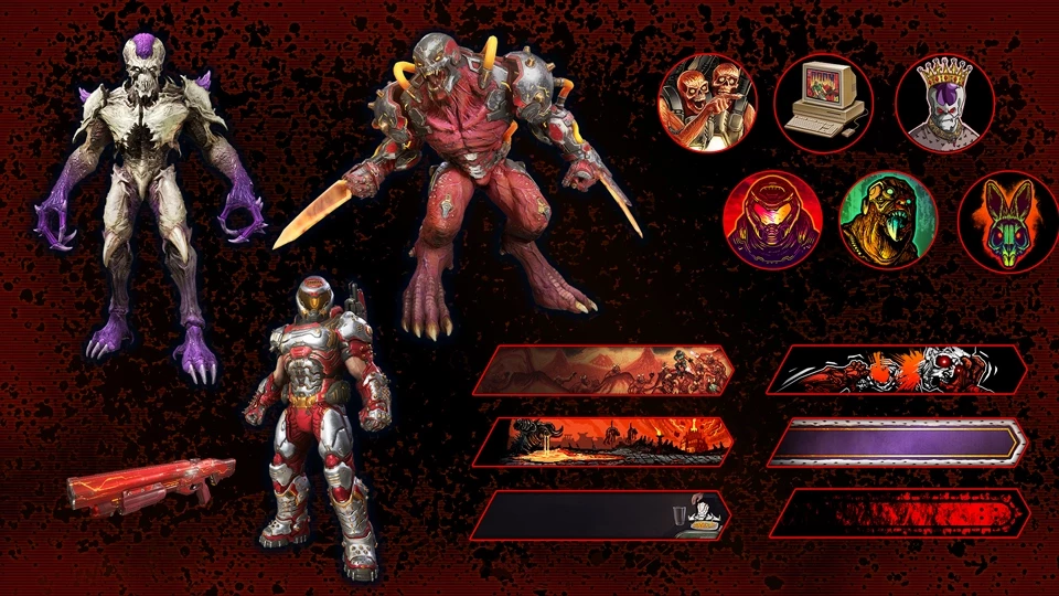 В режиме Орда для DOOM Eternal много наград и платформинг