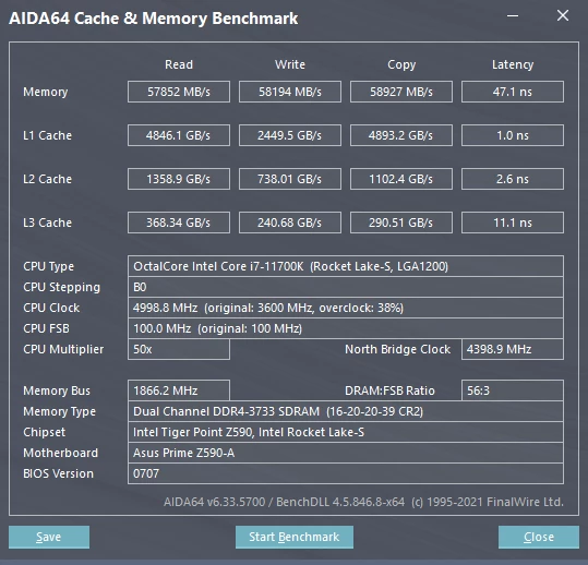 Обзор Intel Core i7-11700K ч. 2 - тестирование Intel® UHD Graphics 750, разгон, Resizable BAR