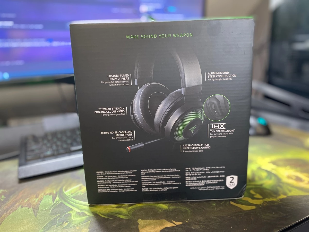 [Обзор] RAZER Kraken Ultimate — топовая геймерская гарнитура