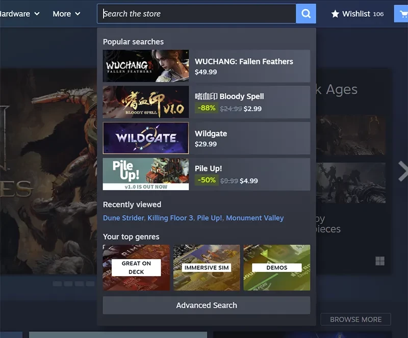 Steam обновляет интерфейс магазина в бета-версии