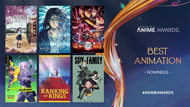 Объявлены номинанты на Crunchyroll Anime Awards