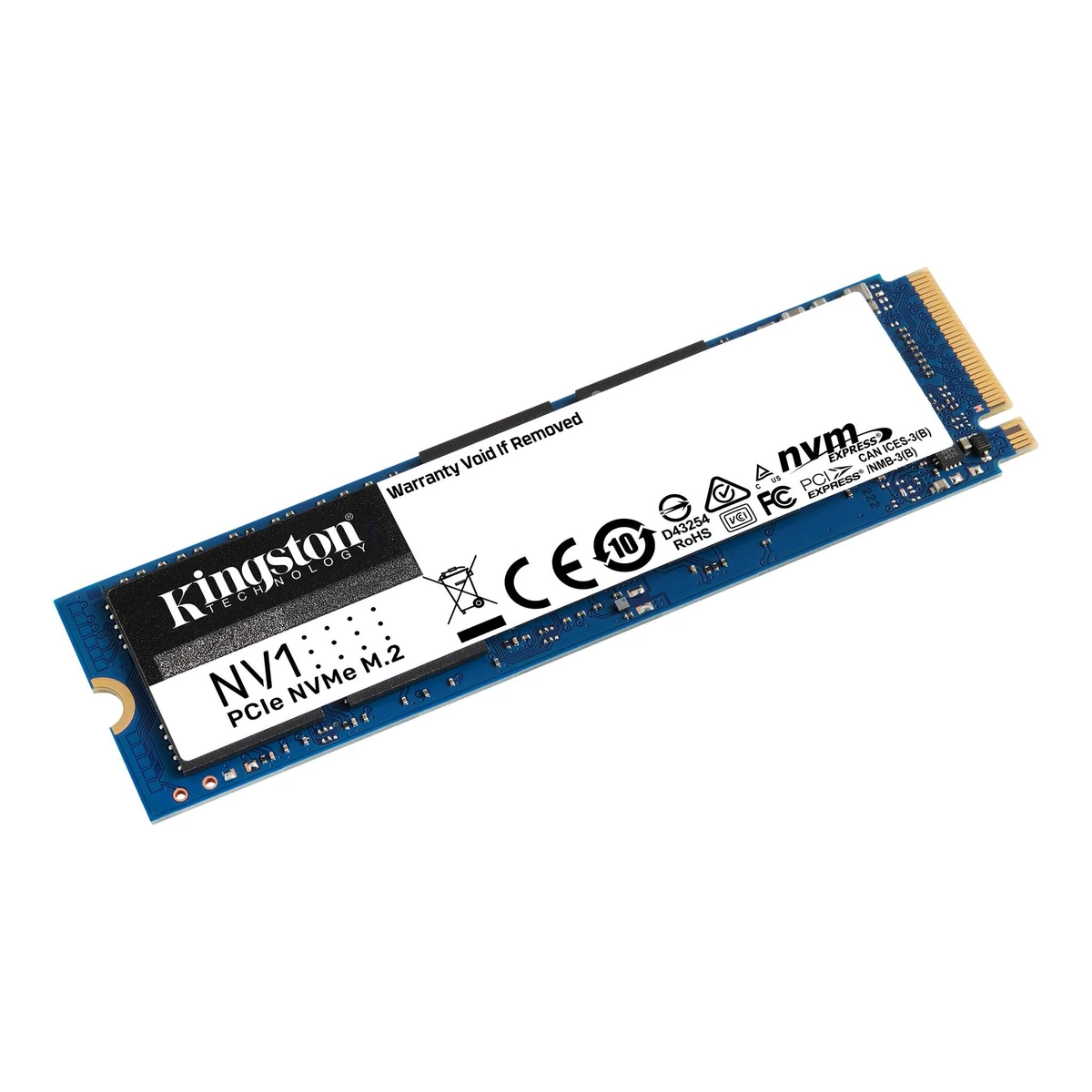 Обзор твердотельного накопителя Kingston NV1 NVMe PCIe