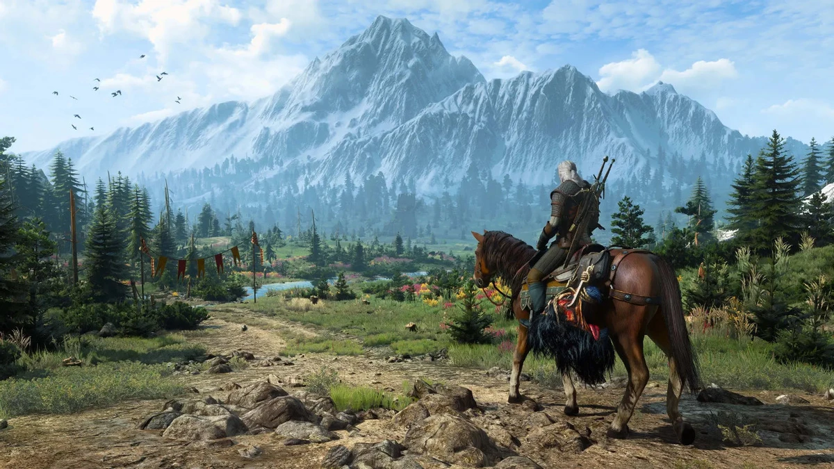 Игроки вернулись в The Witcher 3 отмечать юбилей игры Игроки вернулись в The Witcher 3 отмечать юбилей игры
