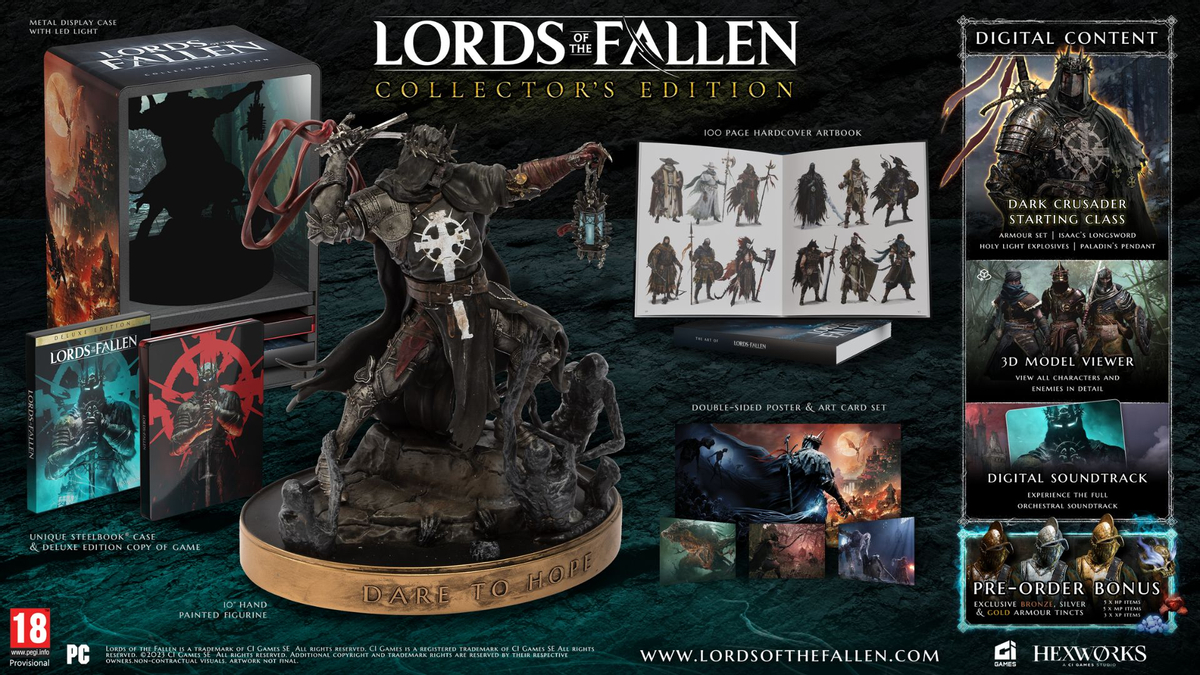 Экшен-RPG Lords of the Fallen на UE5 выйдет в октябре
