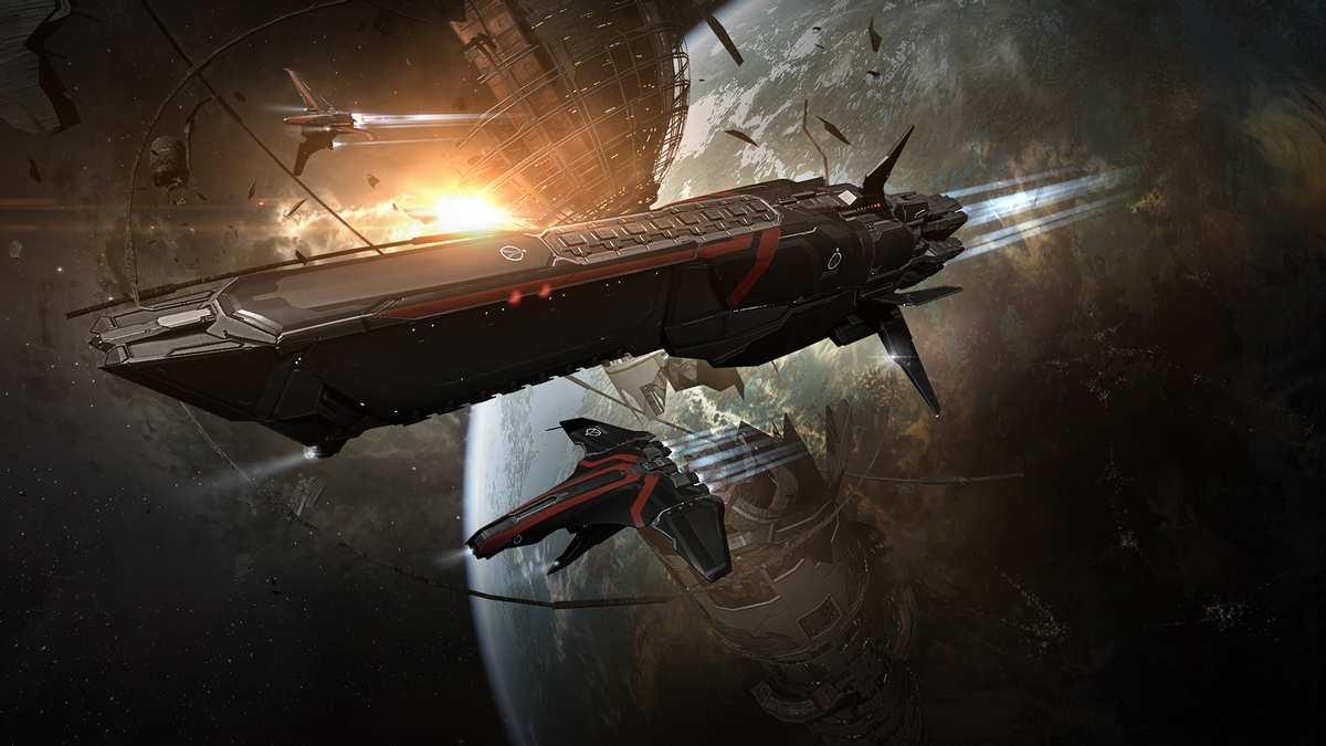 EVE Online — В игре продолжаются масштабные разрушения космических сооружений 