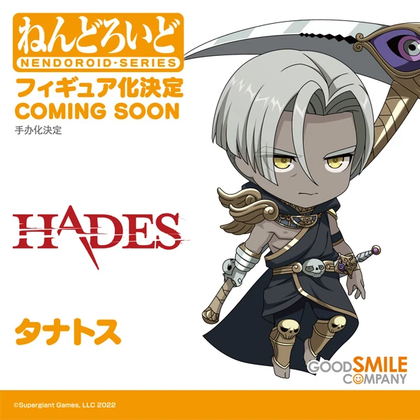 Видео о создании Nendoroid-фигурки Загрея из Hades и анонс Танатоса