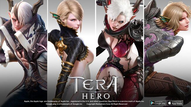 Tera Hero - Разработчики показали персонажей из новой ММОРПГ