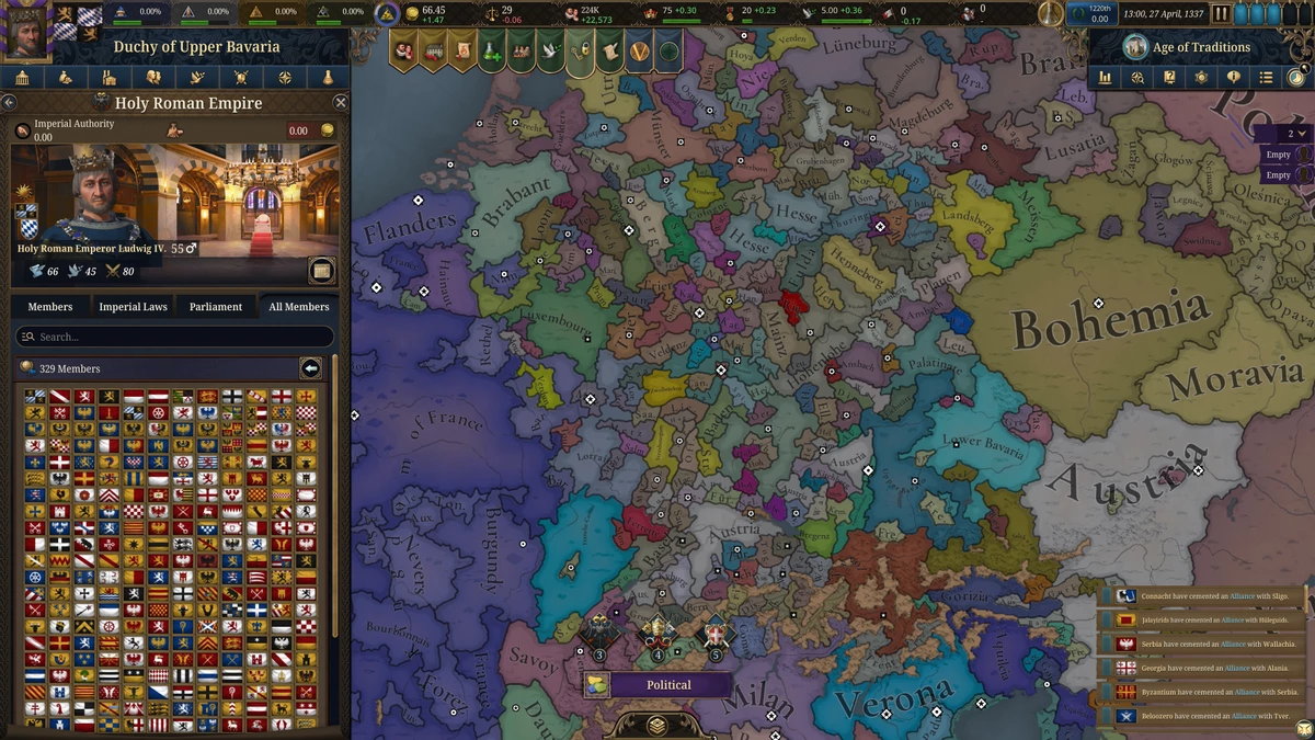 Первый взгляд на Europa Universalis V — будущее глобальных стратегий Первый взгляд на Europa Universalis V — будущее глобальных стратегий