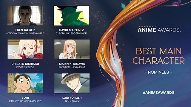 Объявлены номинанты на Crunchyroll Anime Awards