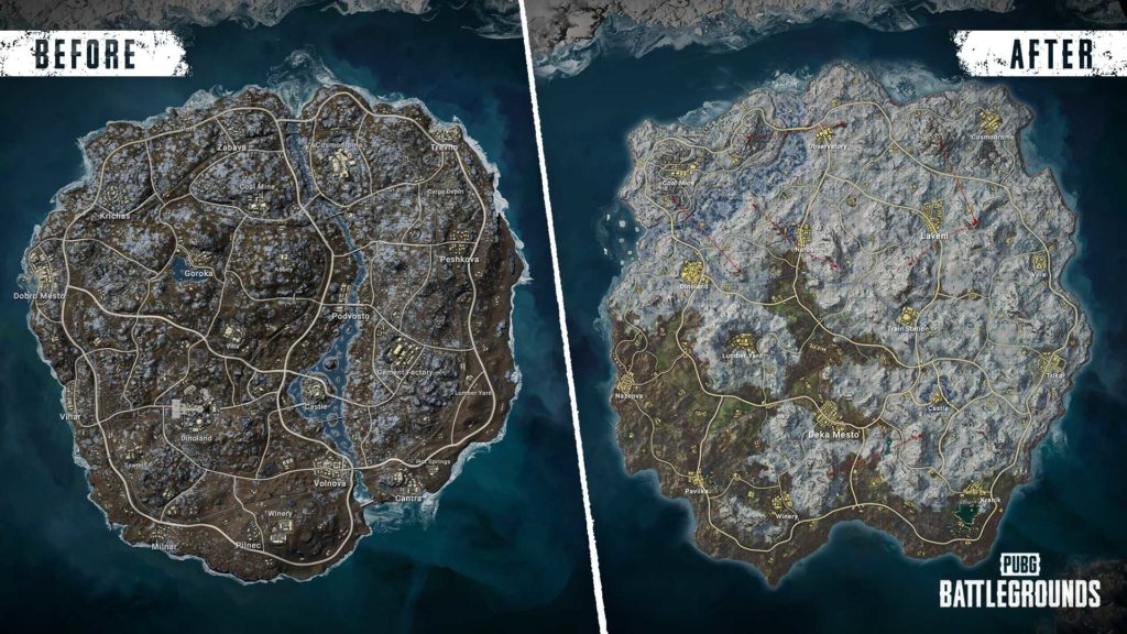 В PUBG: Battlegrounds появилась новая карта Викенди Reborn