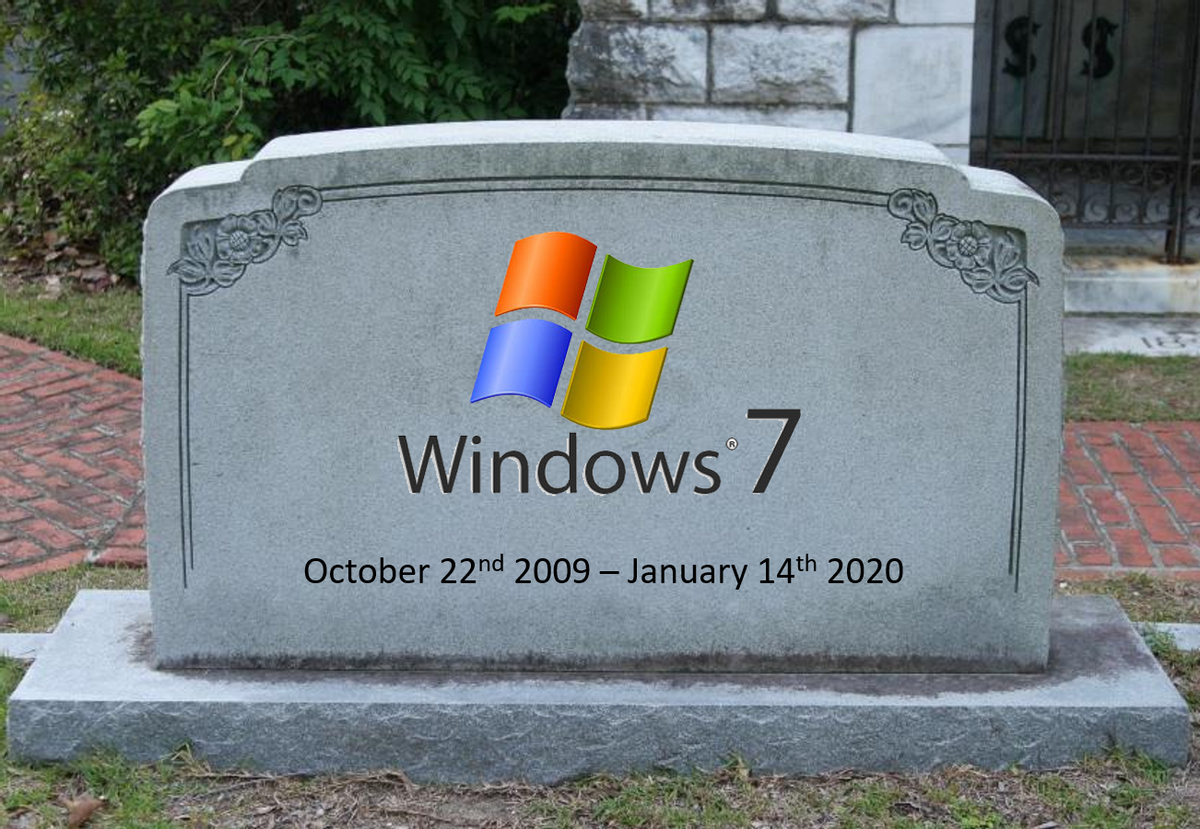 Microsoft официально прекратили поддержку Windows 7