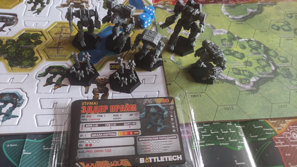 Настольная игра BattleTech: Вторжение Кланов — восхитительная стратегия для небольшой компании