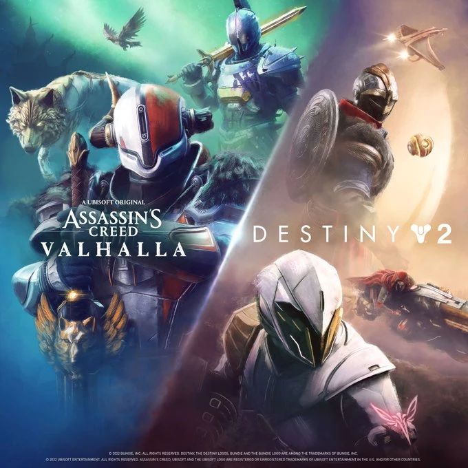 Анонсирован кроссовер между Assassin’s Creed Valhalla и Destiny 2