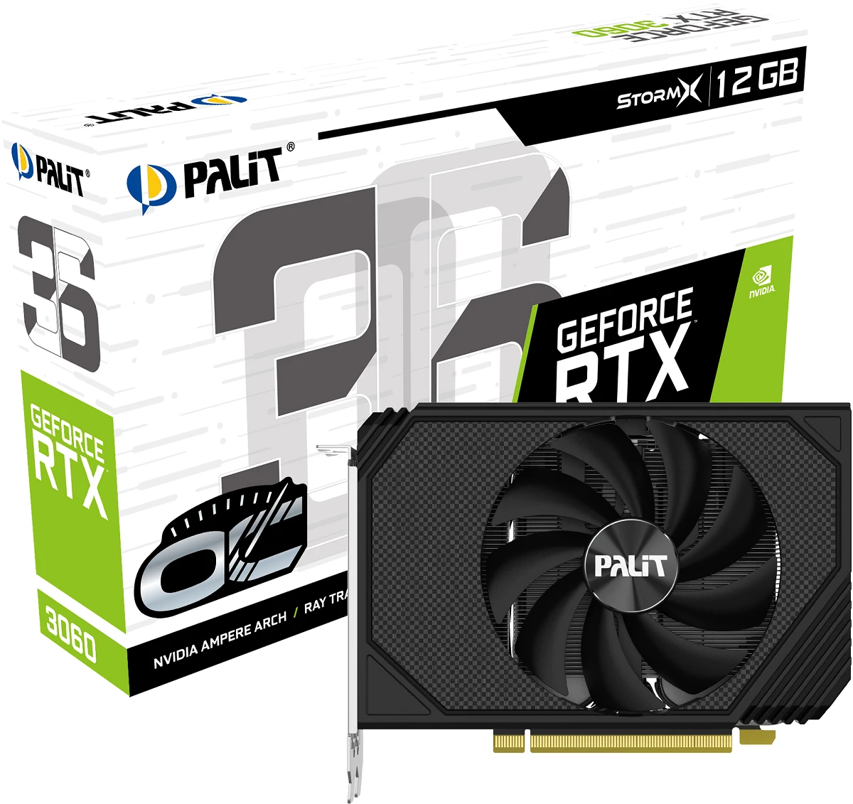 Palit анонсирует графические карты GeForce RTX 3060 Dual и StormX