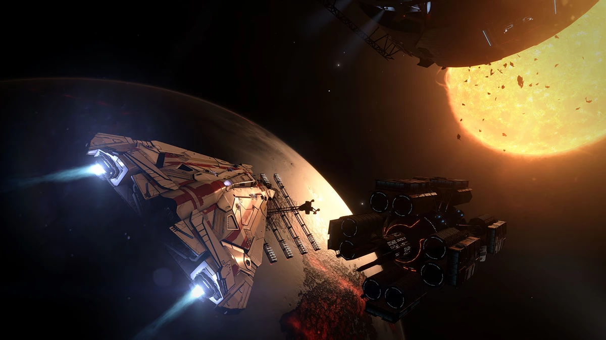 Релиз обновления 15 для космосима Elite Dangerous перенесли на май