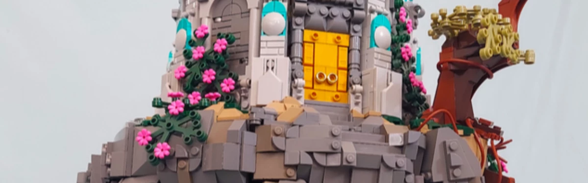 Фанат Elden Ring создал Блуждающий Мавзолей с помощью LEGO Фанат Elden Ring создал Блуждающий Мавзолей с помощью LEGO