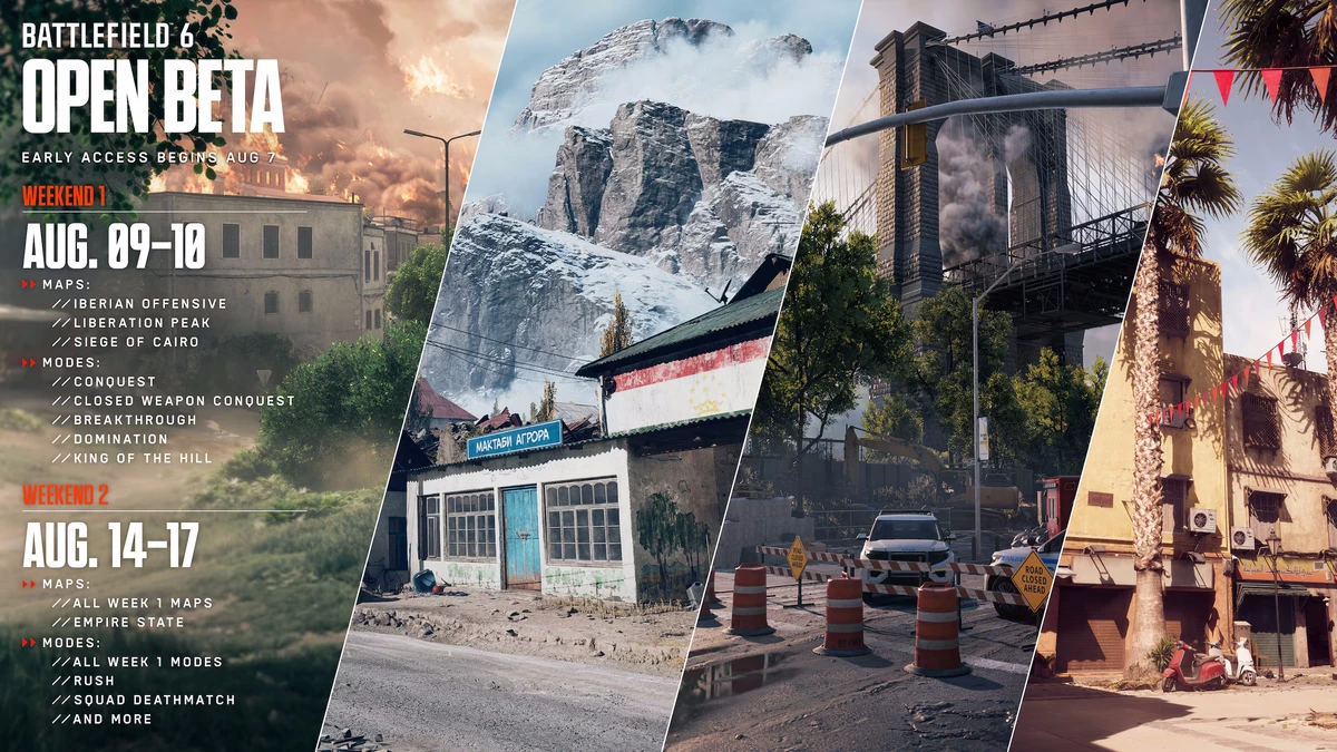Подробный план на тестирование Battlefield 6 от EA: награды за участие, карты и режимы Подробный план на тестирование Battlefield 6 от EA: награды за участие, карты и режимы