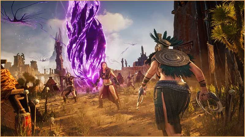 Вторая часть Legacy of the Giant-Kings вышла в Conan Exiles: разломы, четыре заклинания и Ми-Го