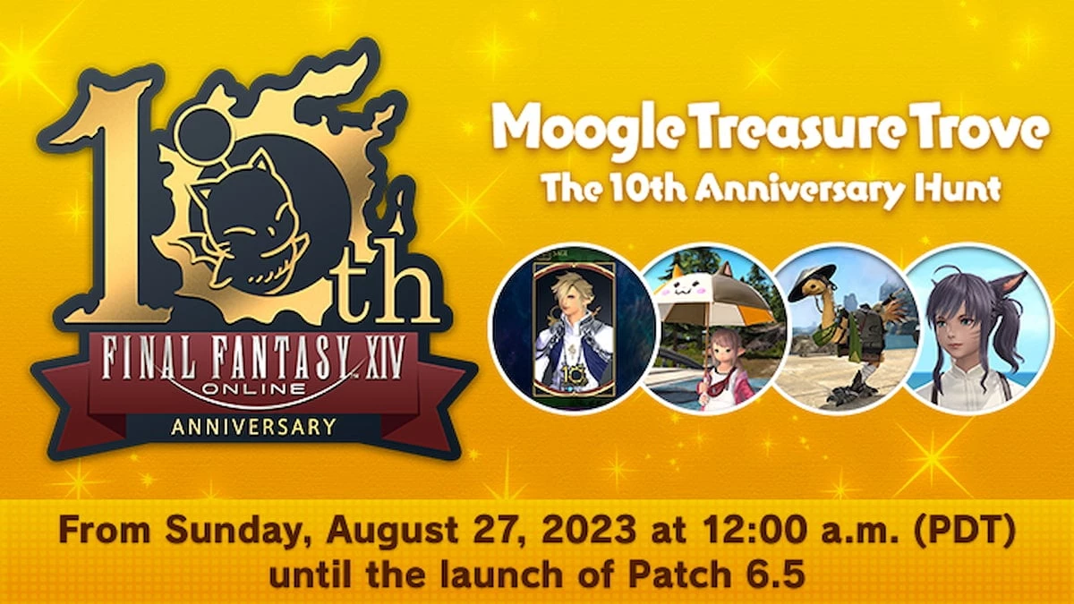 В  Final Fantasy XIV скоро начнется юбилейное событие Moogle Treasure Trove