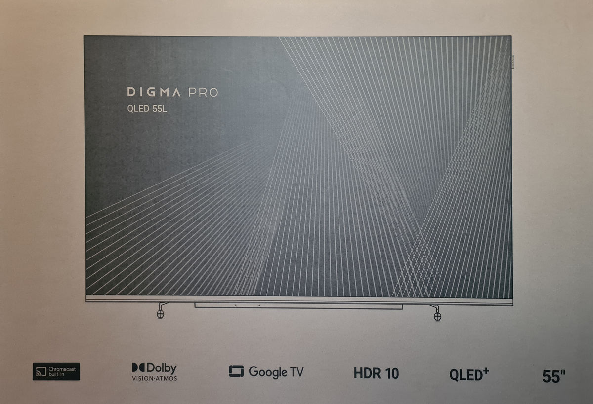 Обзор DIGMA PRO QLED 55L — QLED, 4K и 120 Гц