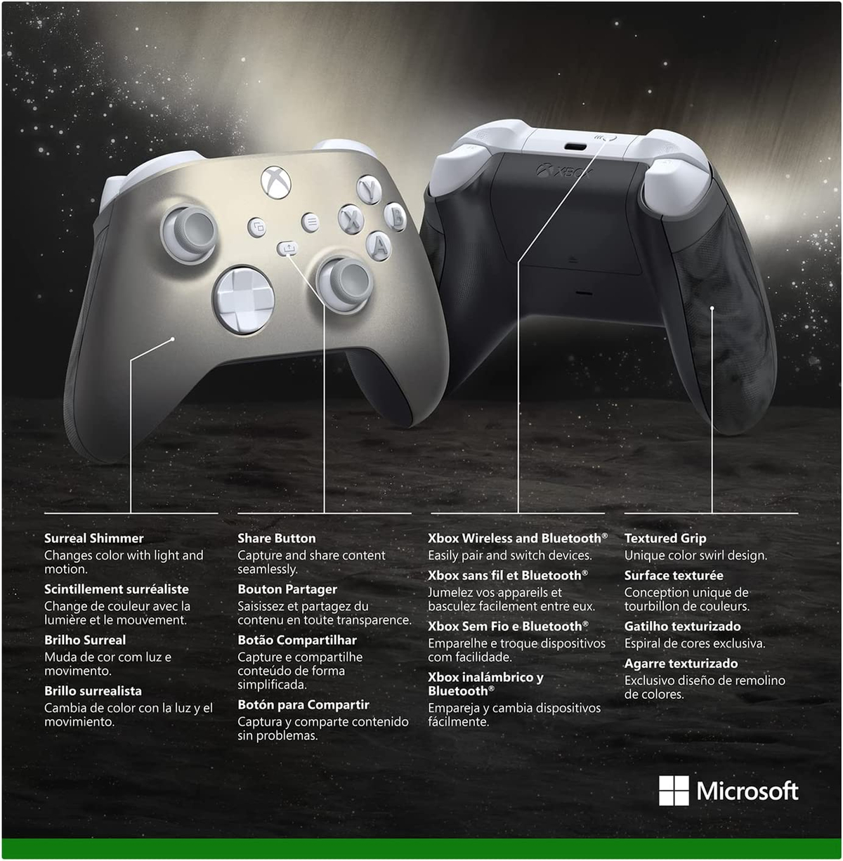 В сеть утекли изображения меняющего цвет геймпада Xbox Lunar Shift