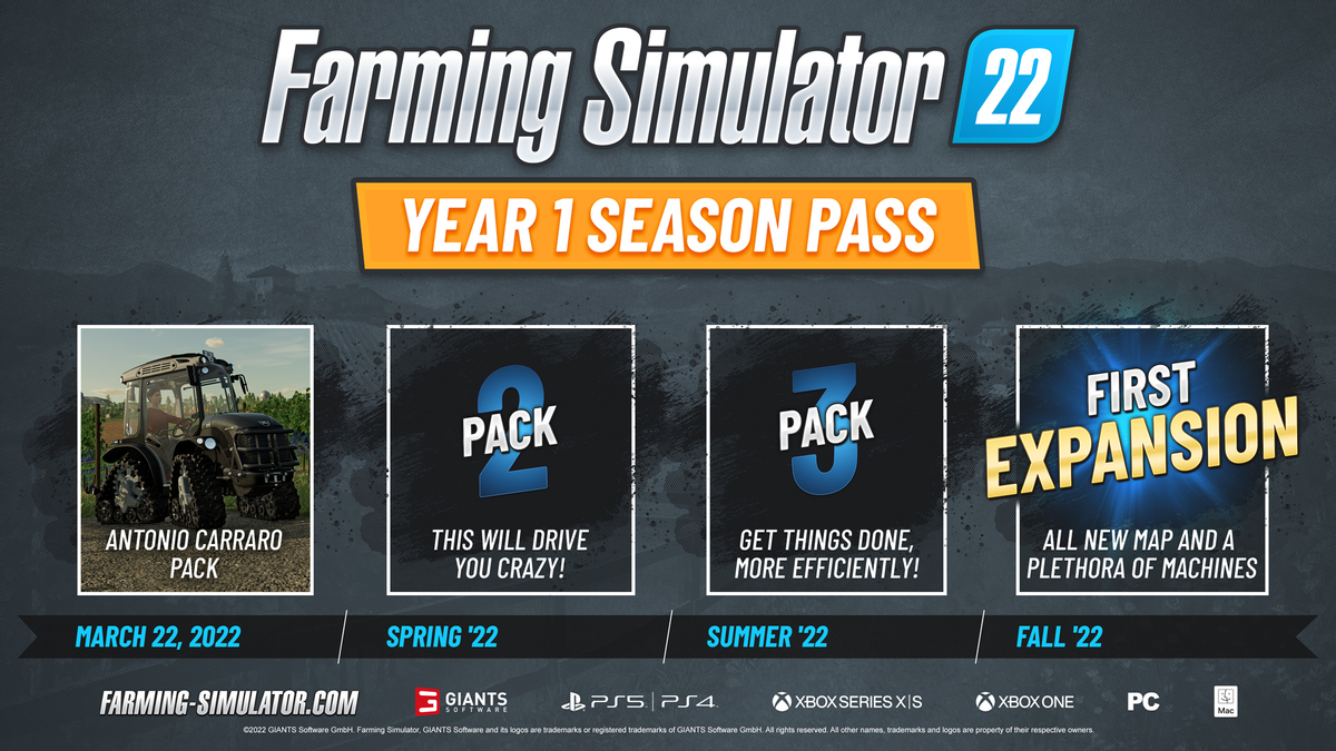 Анонсировано новое дополнение для Farming Simulator 22