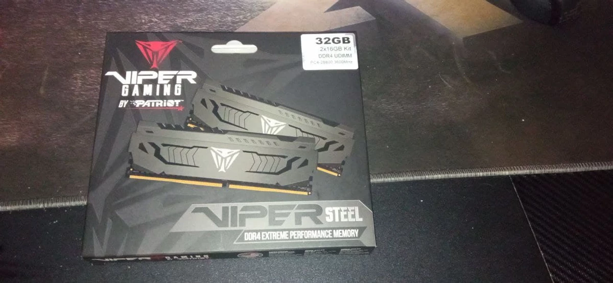 Обзор оперативной памяти Viper Steel 2*16GB от Patriot (PVS432G360C8K)