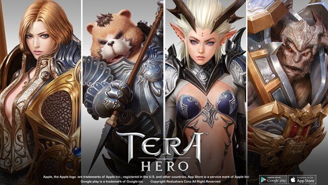 Tera Hero - Разработчики показали персонажей из новой ММОРПГ