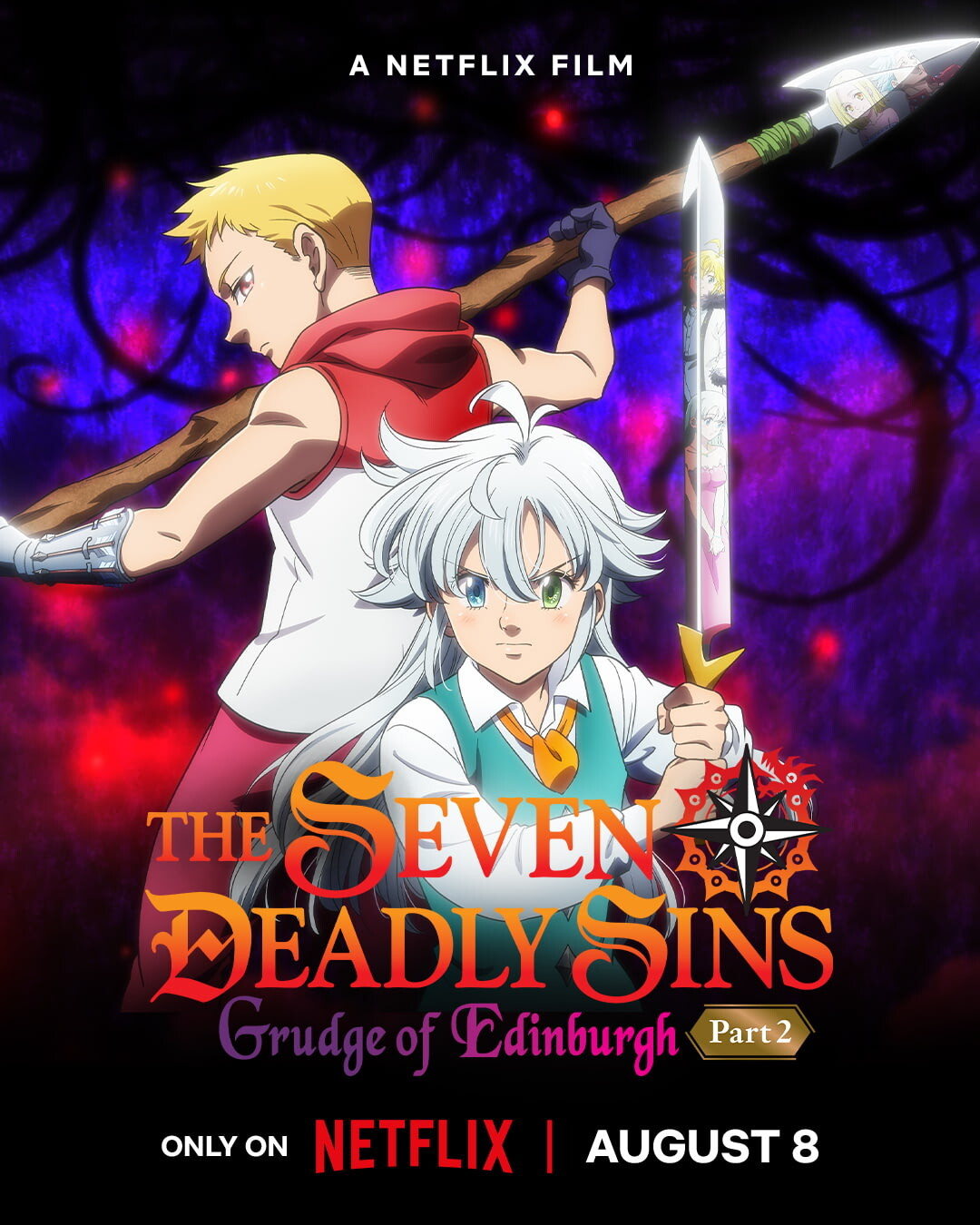 Дите Мелиодаса в CGI — трейлер финала «Семи смертных грехов: Недовольство Эдинбурга»