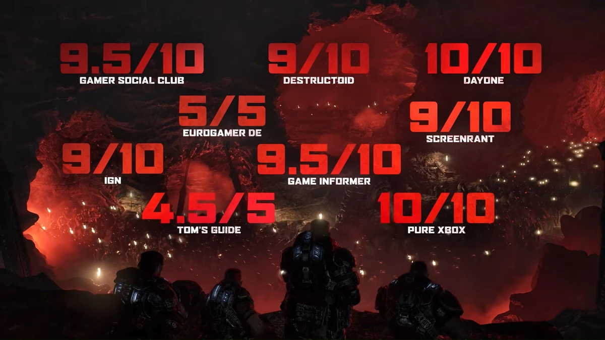 Критики довольны, игроки довольны: хвалебный трейлер Gears of War: E-Day Критики довольны, игроки довольны: хвалебный трейлер Gears of War: E-Day