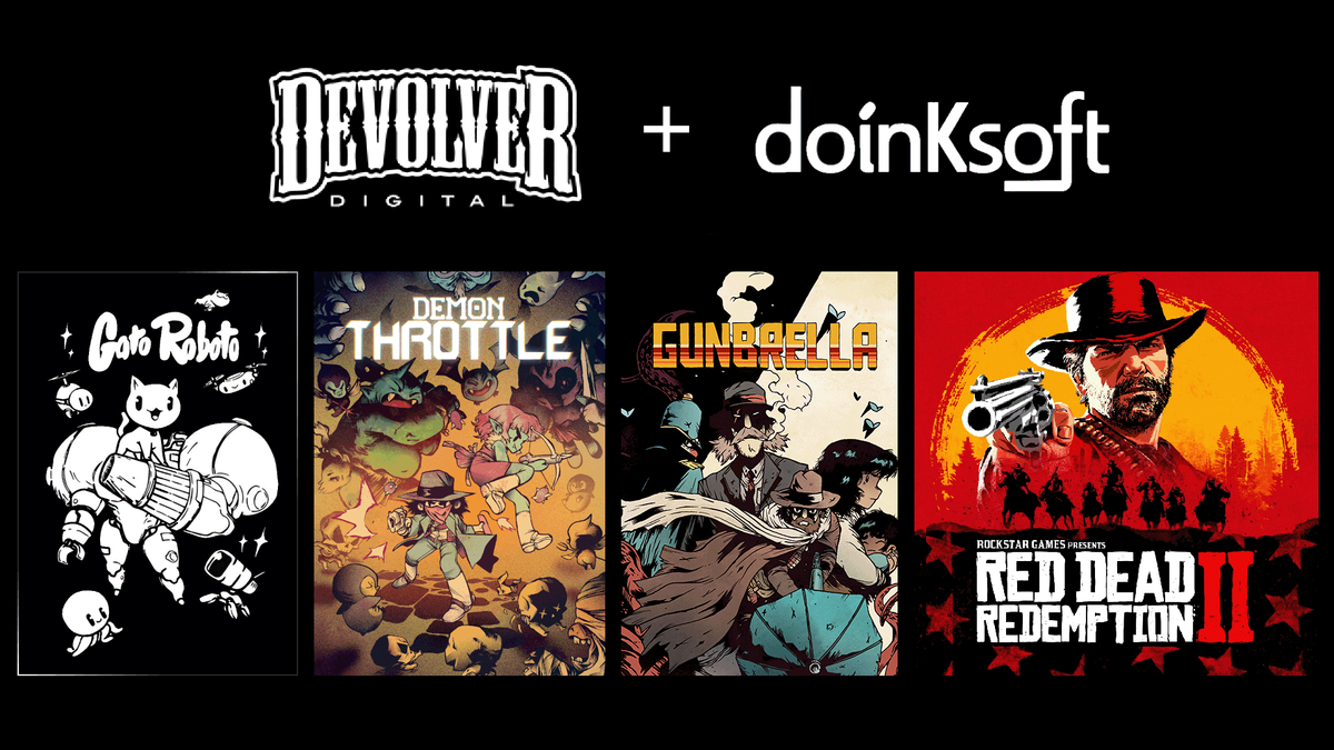 Компания Devolver Digital купила разработчика doinksoft, автора Gato Robot и Gunbrella