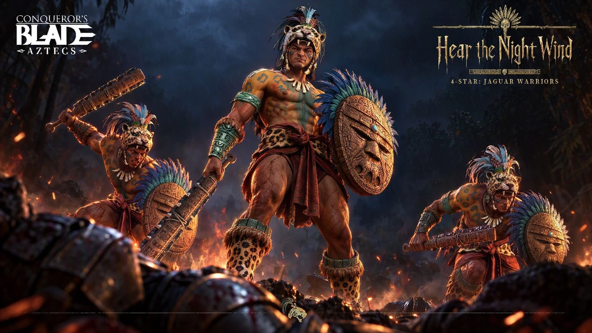 Aztec hunting continues in new season of Conqueror's Blade Aztec hunting continues in new season of Conqueror's Blade