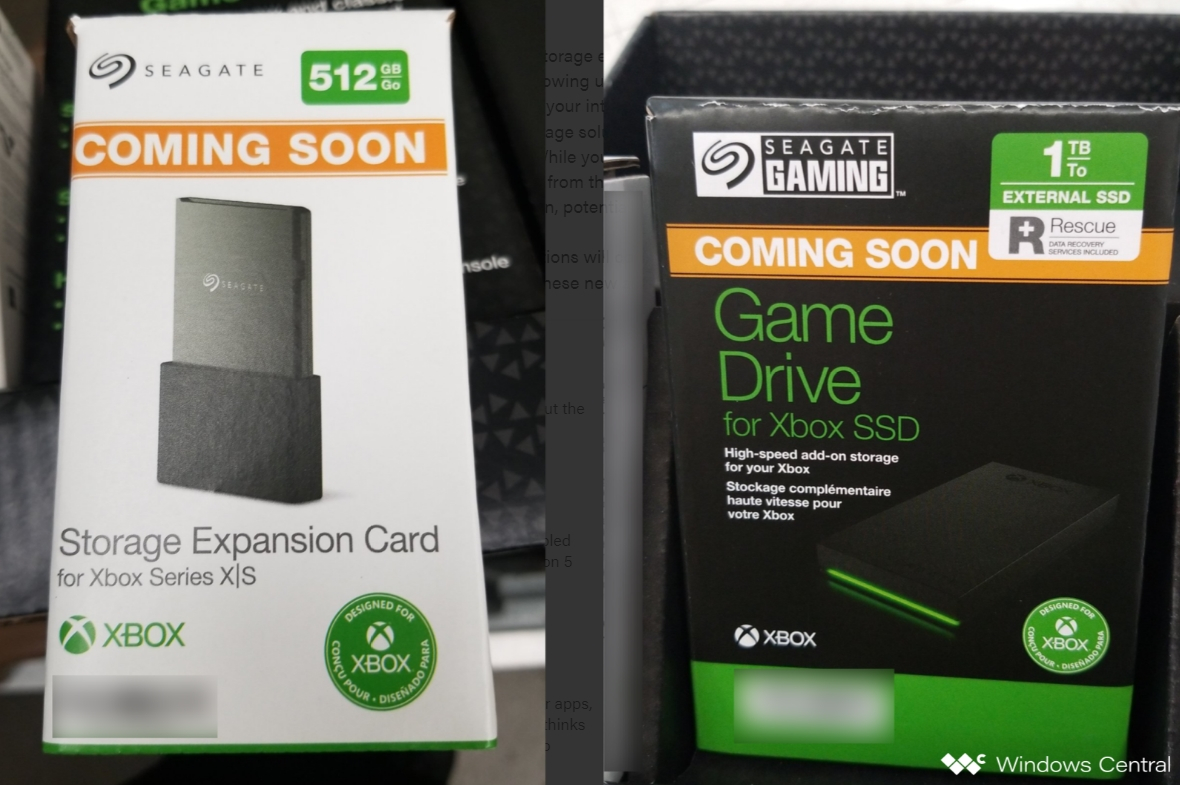 Первые фото новых SSD для Xbox Series X/S 