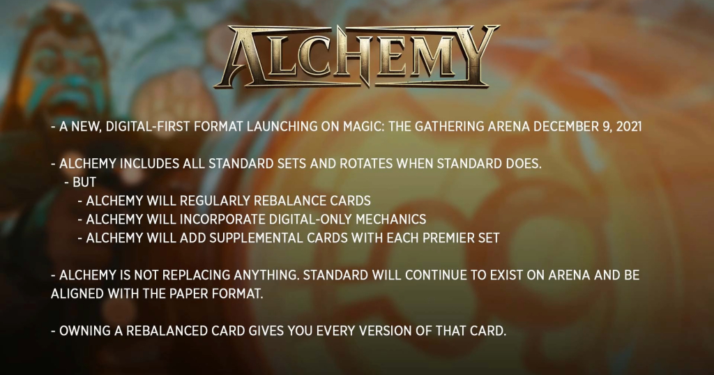 Magic: The Gathering Arena представляет первый цифровой формат под названием Алхимия
