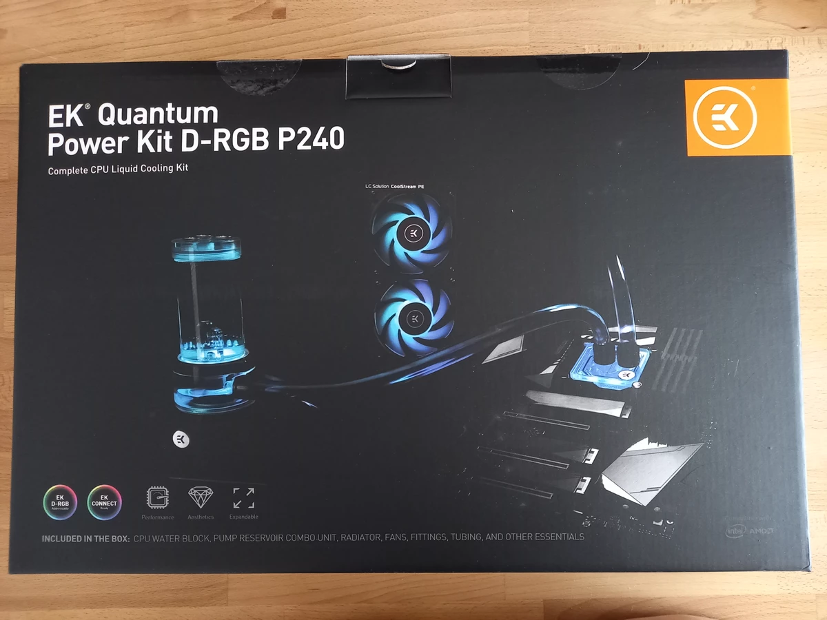 Собираем кастомную водянку с MSI MPG Z590 CARBON EK X и набором EK-Quantum Power Kit D-RGB P240