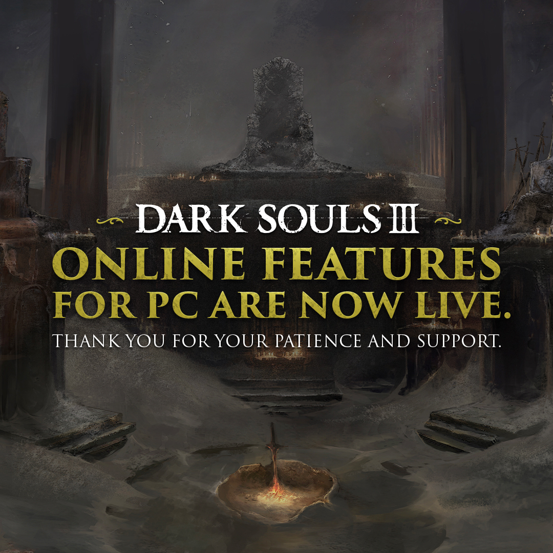 Серверы PC-версии Dark Souls III вновь заработали