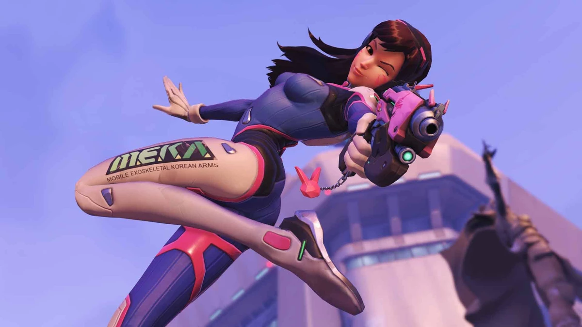 В топы запросов PornHub попала D.Va из Overwatch